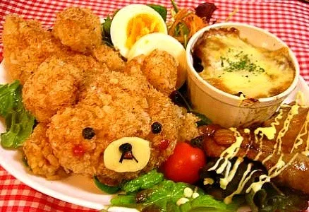 リラックマのワンプレートご飯|かんきちさん