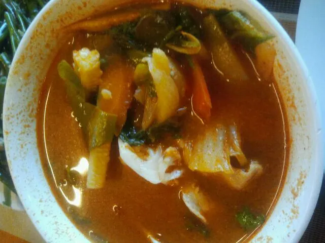 tomyam ayam+sayur|shafarinさん