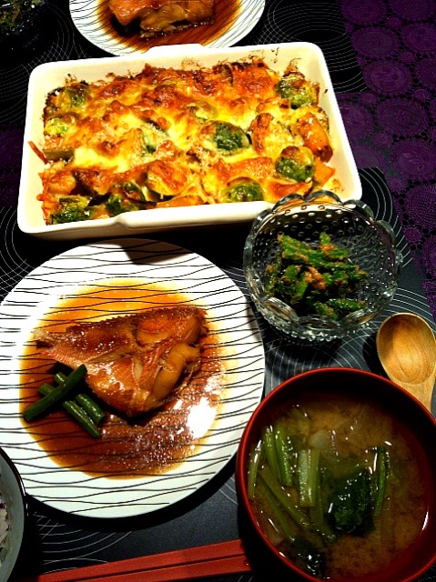 赤魚煮付けの献立 Riesmo Snapdish スナップディッシュ Id Ydpvfa