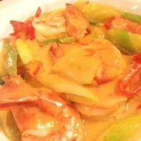 Stir prawn with butter sauce|ryan andikaさん