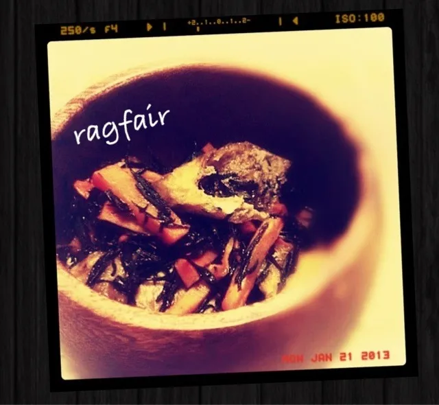 ひじきの煮物|ragfair5さん