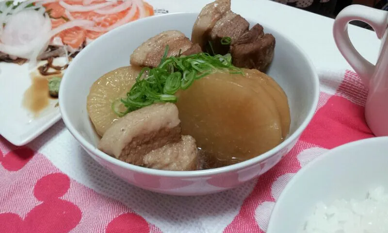 大根と豚肉の煮物|智子さん