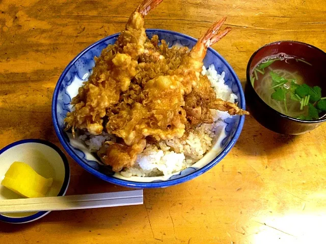 神田 八つ手の天丼(並やけど)|幕の内ハリーさん