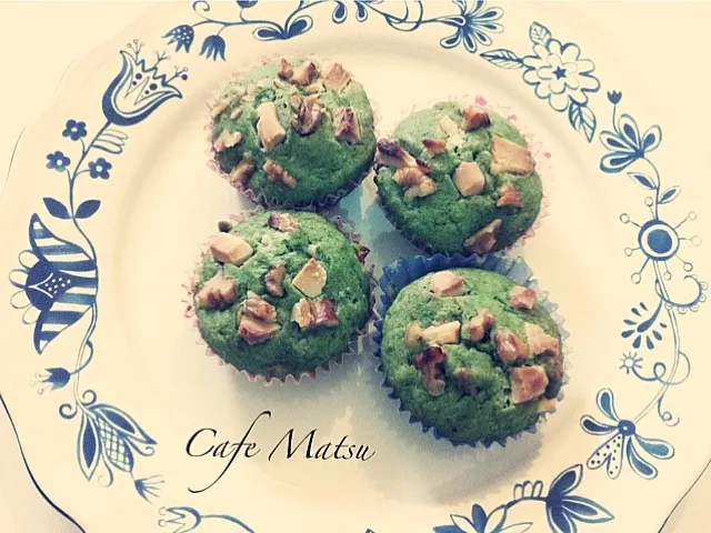 Green tea muffin|Matsu sweetsさん