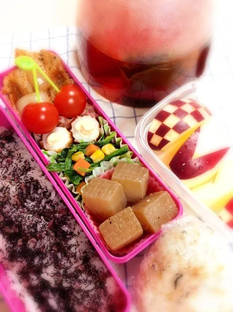 Snapdishの料理写真:いつものお弁当🍒|麻希さん