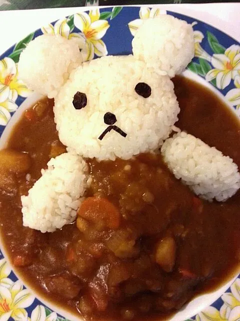 Snapdishの料理写真:くまちゃんカレー|Miwaさん