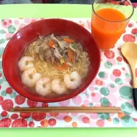 塩ラーメン マルちゃん生麺|こくりこさん