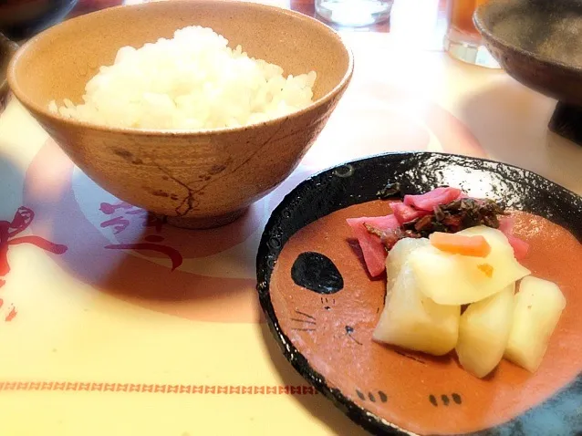 新年会  ごはん お漬物|marinaさん