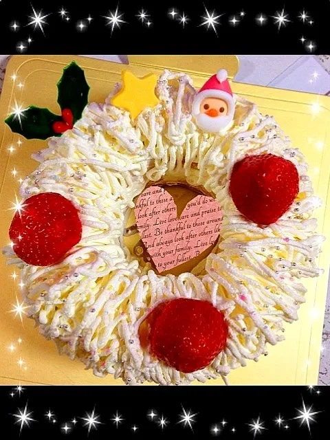 クリスマスケーキ2012|eriさん