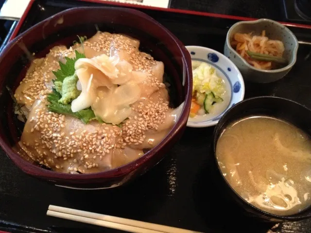 平目ゴマだれ丼|shinoktzwさん