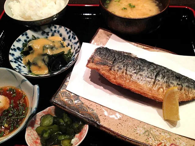 サバの唐揚げおろしポン酢定食|tomoさん