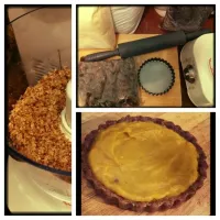 Raw pumpkin pie|phiras bさん