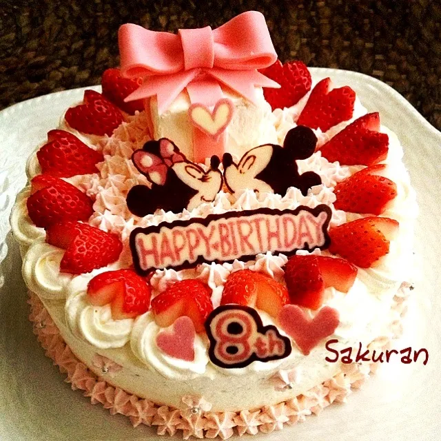 Snapdishの料理写真:HAPPY BIRTHDAY♡|Sakuranさん