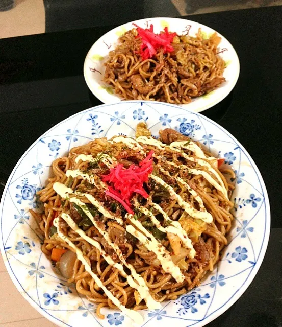 ソースから作る★ソース焼きそば|休日限定ままさん