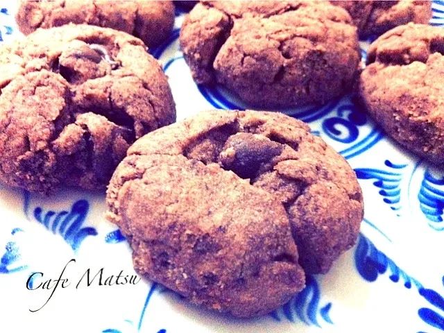 crunchy chocolate cookies|Matsu sweetsさん