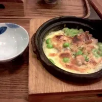 Snapdishの料理写真:枝豆とチキンのドリア|KSさん