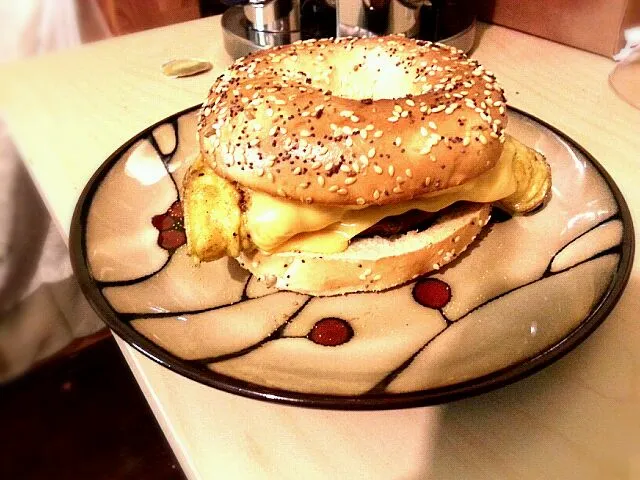 breakfast bagel|Victor Toscanoさん