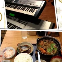 Snapdishの料理写真:昨日も、遅くまでスタジオ練習してました。

よるご飯も、喉に良い食べ物。

左側に、大根と酢の物♪

色々と大変ですが、毎日コツコツと頑張ります(^.^)

近々ライブもするので、またそれも、宜しくお願いします(o^^o)









大輝|daikiさん