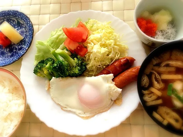 朝食〜目玉焼き〜|美羽さん