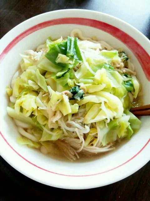 野菜ましましうどん|さやたんさん