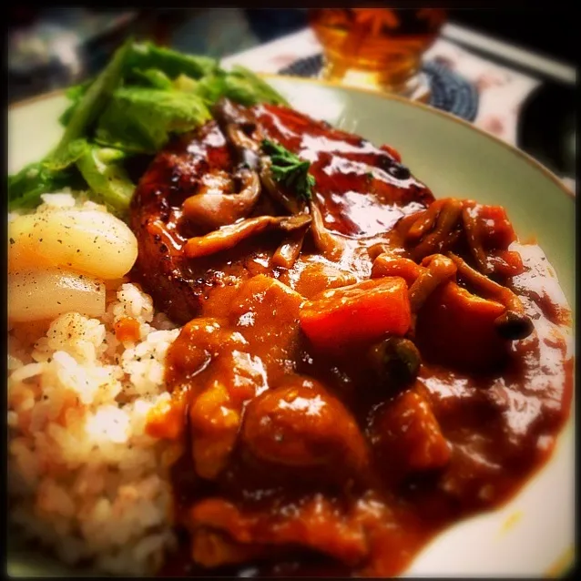 今日のトモコンダテはハンバーグカレープレート♪|🇯🇵ともこちゃん。さん