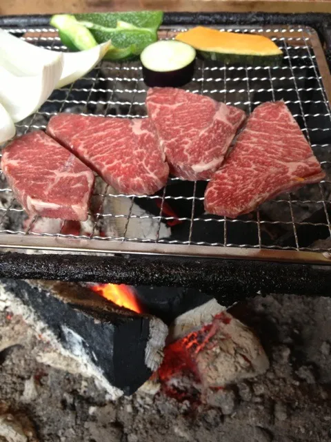 Snapdishの料理写真:上牛焼肉定食|Runaさん