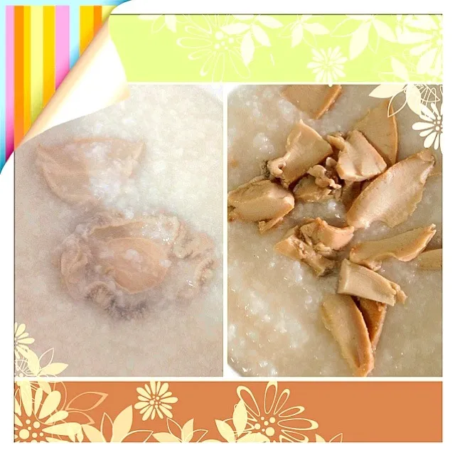 My lunch porridge abalone:)|chrolly leeさん