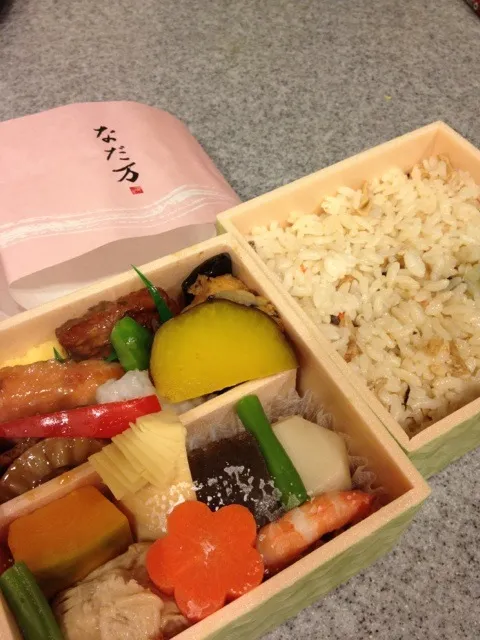 なだ万のお弁当(^^)|ゆかさん