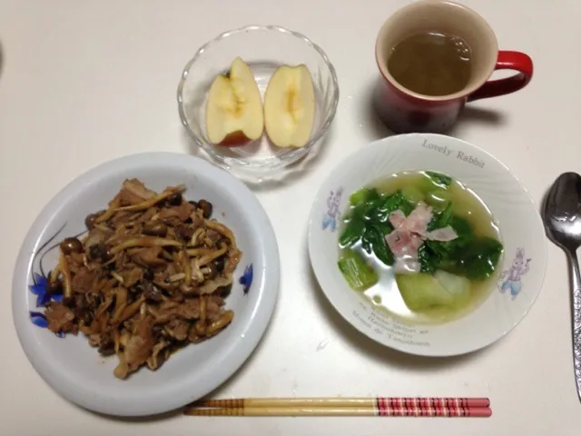 Snapdishの料理写真:豚肉としめじの甘辛煮ｅｔｃ|奏さん