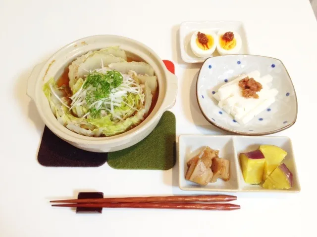 ポカポカ鍋でご飯♪|サエさん