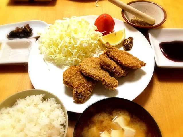 主人と私の晩御飯 ヒレカツ|シンリーさん