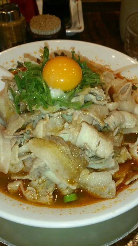 辛元気ラーメン（肉増し）|r.amemiyaさん