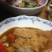 カツカレー|あみんさん