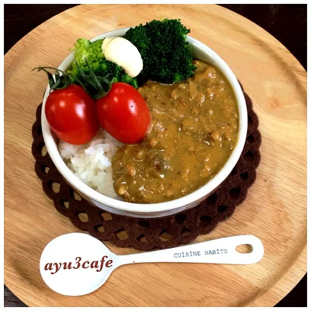 Snapdishの料理写真:チョイかけカレー丼|ayu3cafeさん