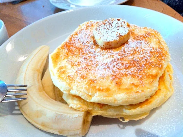 Pancakes with ricotta cheese|arinco_whさん