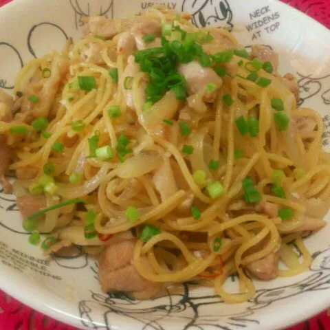 ☆鶏肉の和風パスタ|ハマさん