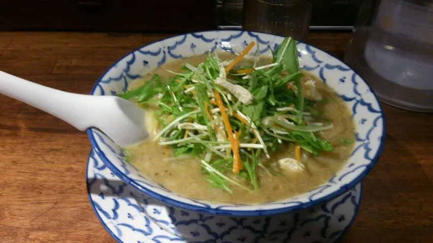 濃厚鶏節白湯ラーメン|日比彰さん