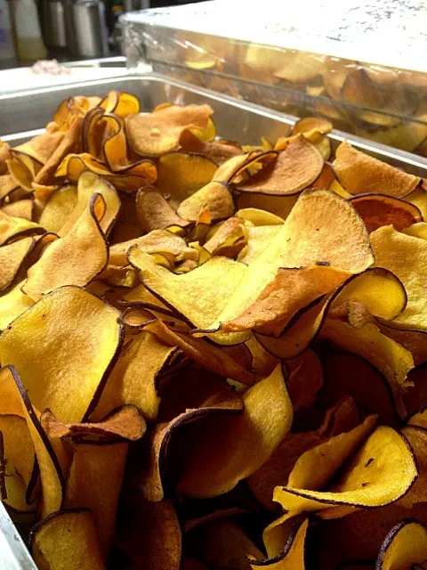 Our awesome made from scratch sweet potato chips|lauren shannonさん