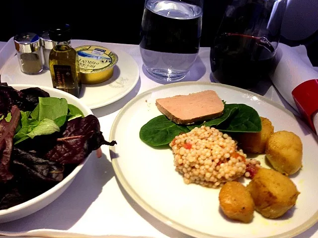 Air France from Paris to New York|excellente cuisineさん