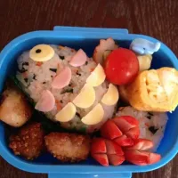 保育園の遠足 お弁当 おさかな|たっけいさん