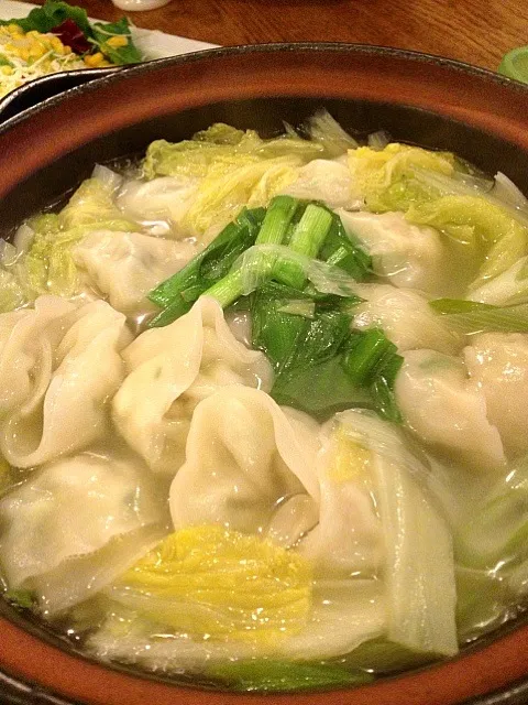 メイスイ家の水餃子  で餃子鍋♪♪♪|はなさん