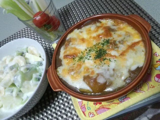 カレー２日目(ﾉД`)|海野知香さん