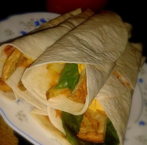 Chicken & cheese burrito|michelle hiramotoさん