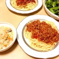 ミートソーススパゲティ♩|篠田彩さん