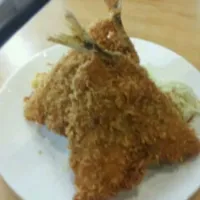 Snapdishの料理写真:巨大アジフライ|873さん