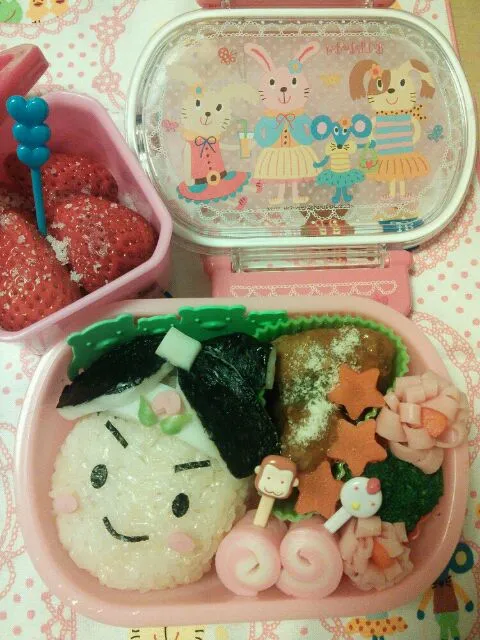 ももたろう 弁当|きなこさん