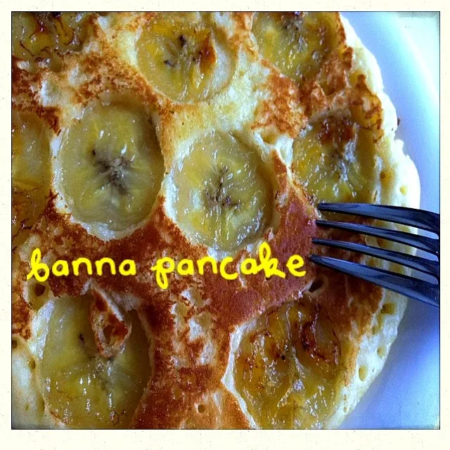 caramel banana pancake|leeさん