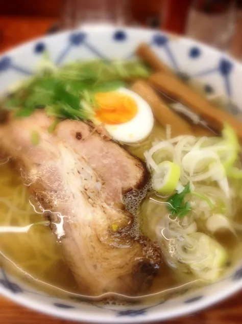 Snapdishの料理写真:和風柚子ラーメン|kozzyさん