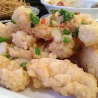 Deep fried salt and pepper squid|tasha leigh yongさん