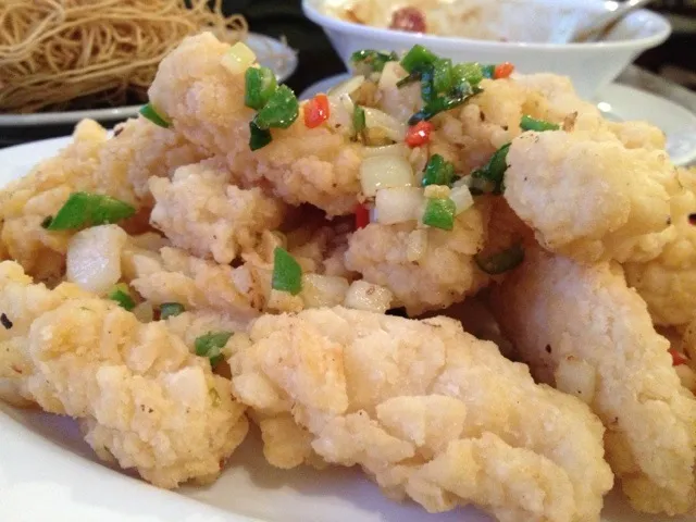 Deep fried salt and pepper squid|tasha leigh yongさん